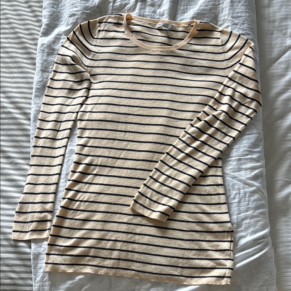 Gap Long Sleeve Striped Top
